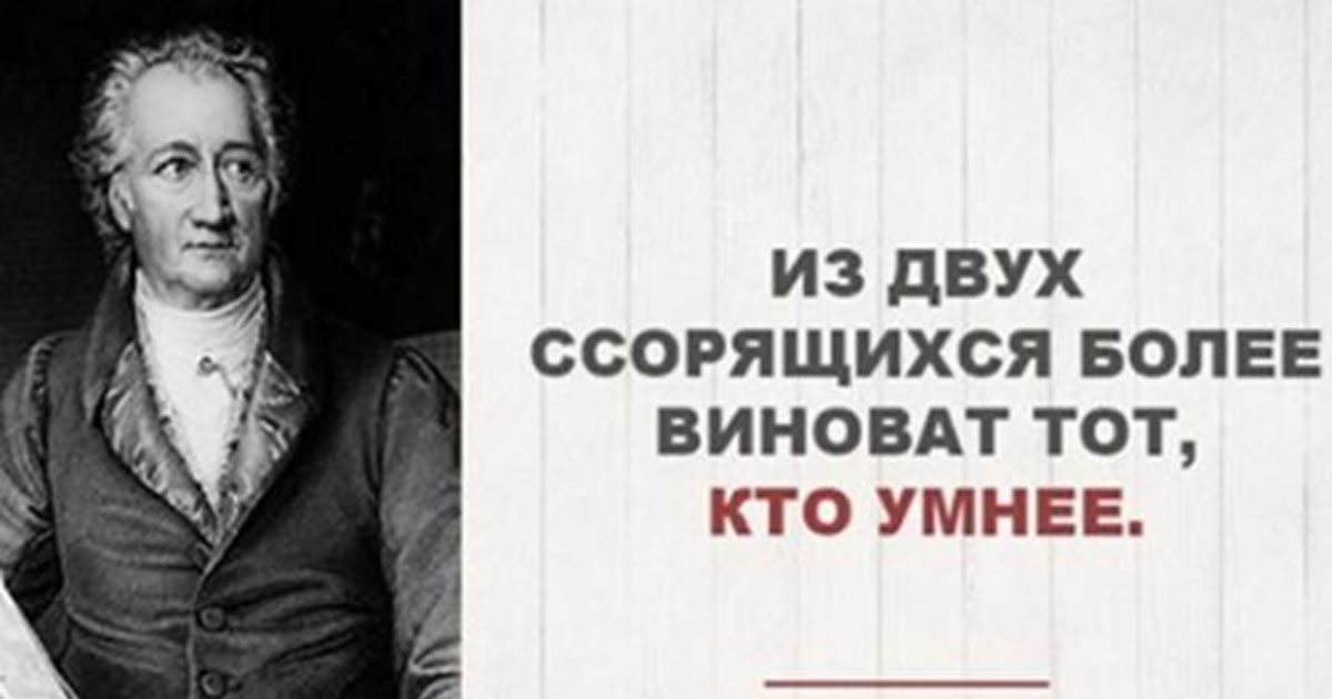 Из 2 ссорящихся более виновен тот кто умнее. Из двух ссорящихся виноват тот кто. Виноваты оба цитаты. Эссе на тему из двух спорящих виновен тот кто умный. Гёте цитаты и афоризмы мудрые высказывания.