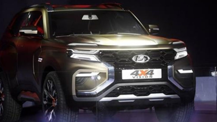 Новый внедорожник Lada 4×4 Vision обещает стать уникальным и смелым авто (7 фото)